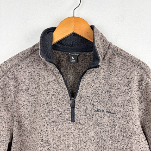 Eddie Bauer Men’s 1/4 Zip Pullover Sz M - Picture 4 of 6
